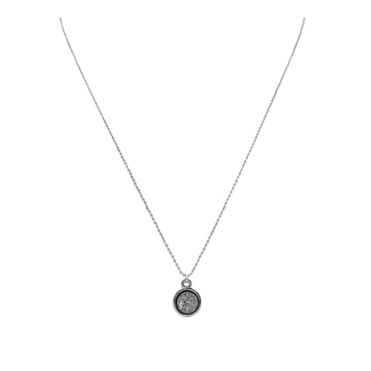 Stone Collection - Silver Stormy Necklace