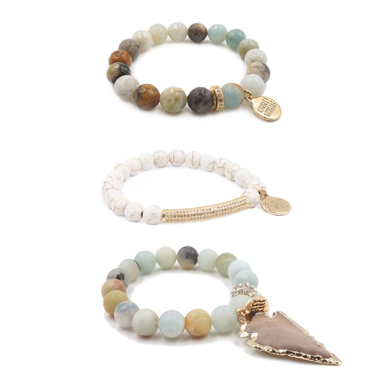 Sunset Bracelet Stack