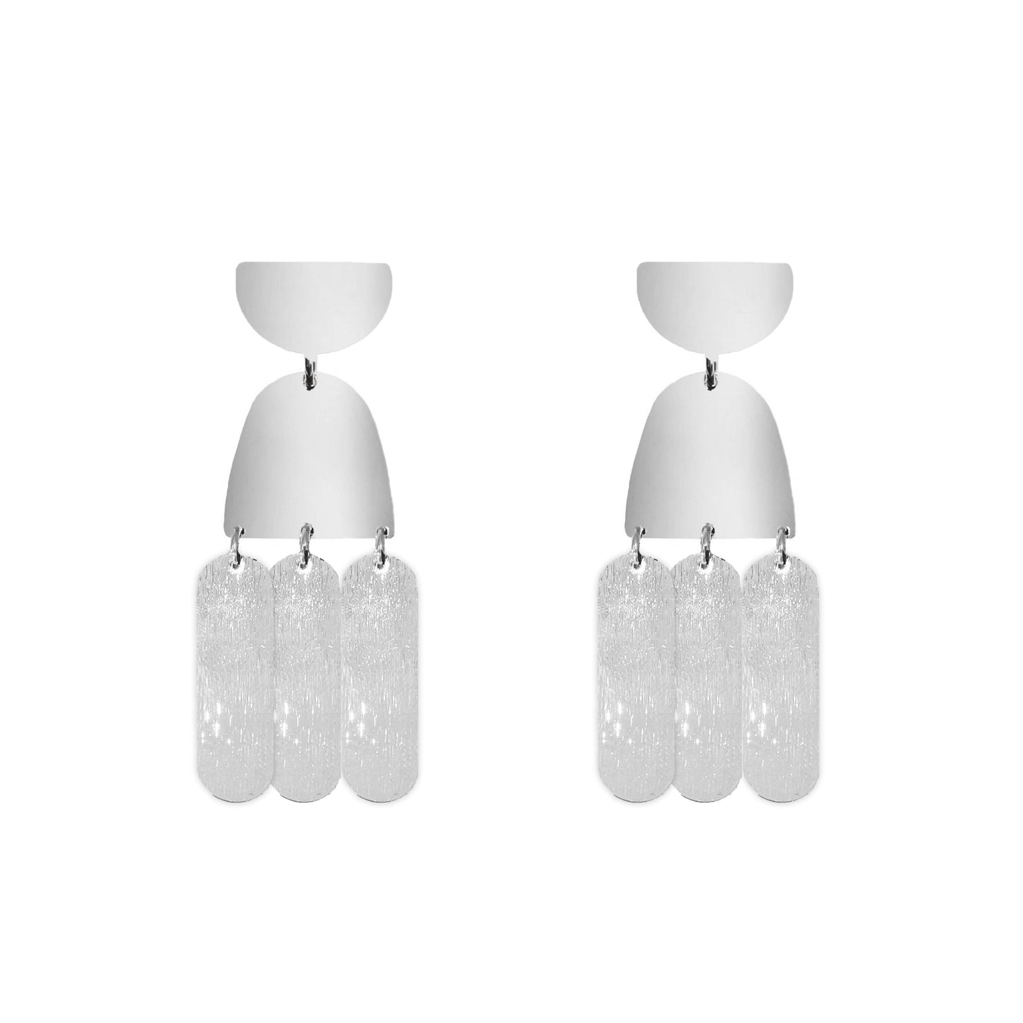 Tallulah Collection - Silver Earrings (Limited Edition)