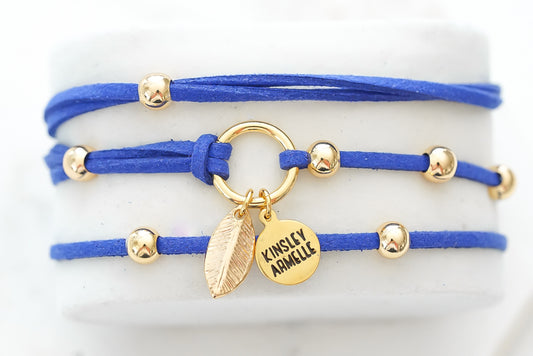 Wrap Collection - Cobalt Bracelet