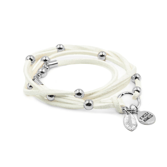 Wrap Collection - Silver Ashen Bracelet