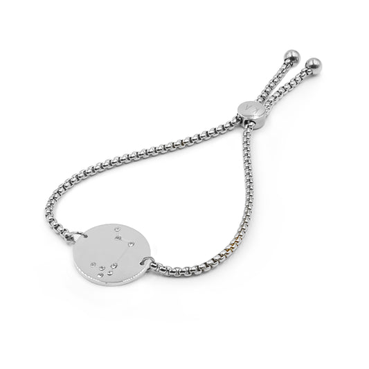 Zodiac Collection - Silver Aries Bracelet (Mar 21 - Apr 19)