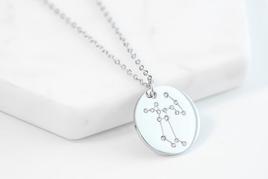 Zodiac Collection - Silver Sagittarius Necklace (Nov 22 - Dec 21)