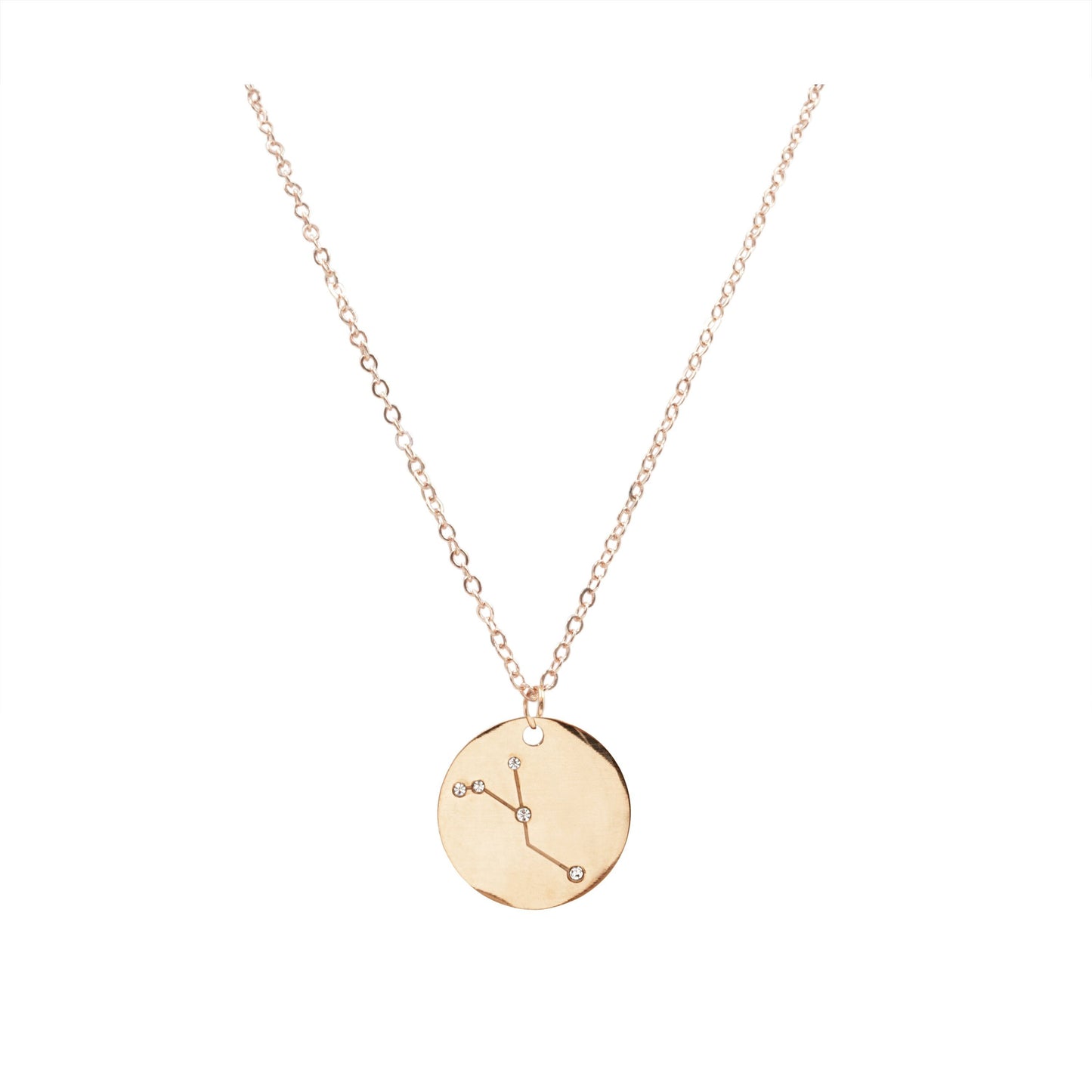 Zodiac Collection - Rose Gold Cancer Necklace (Jun 21 - July 22) (Ambassador)