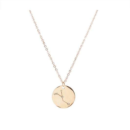 Zodiac Collection - Rose Gold Cancer Necklace (Jun 21 - July 22) (Ambassador)