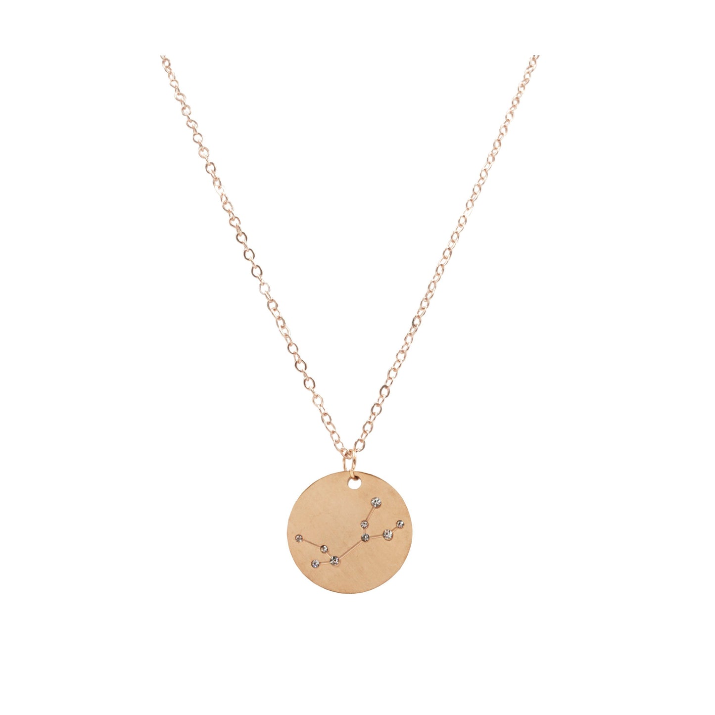 Zodiac Collection - Rose Gold Virgo Necklace (Aug 23 - Sep 22) (Ambassador)