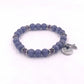 Awareness Collection - Silver Purple Bracelet